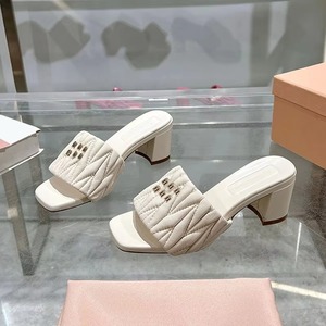 Top Designer One-Piece Women's High Heel <b>Sandal</b> Light Weight Sexy Slip-On Exposed Toes Soft Soles Casual Summer Outdoor - Product Image 4