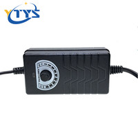 Adaptateur secteur universel YTYS YS124-2 réglable 1-24V 2A DC, garantie de 2 ans pour les éclairages LED, les moteurs, les ventilateurs, les pompes à eau