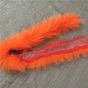 Abrigos de invierno con Cuello de piel de mapache - Product Image 3