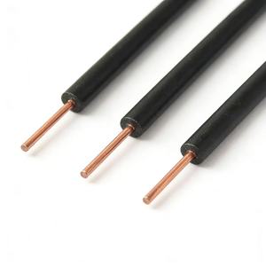 Cable de Cobre Puro Trenzado con Aislamiento de PVC de 0.43mm, Revestimiento Rojo/Azul, 450/750V, Cable para Instalaciones Domésticas H05V-R BV - Product Image 4