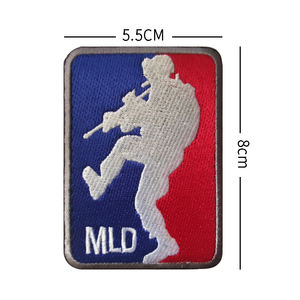 Patch brodé tactique pour sac à dos d'extérieur, badges MLD pour déverrouillage de porte - Product Image 3