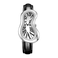Montre à quartz Millennium Crash Melting Distortion pour hommes, montres uniques de niche haut de gamme, fabricants de montres à quartz directs