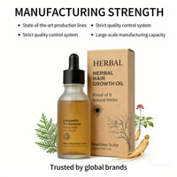 Minyak Pertumbuhan Rambut Organik OEM Grosir - Minyak Habbatussauda & Minyak Jarak untuk Menebalkan & Menumbuhkan Kembali Rambut