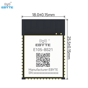 อีไบท์ E105-BS21 UART การส่งข้อมูลแบบไร้สายโมดูลนีร์ลิงค์ เอสแอลอี 2.4GHz โปรโตคอล SLE1.0 BLE5.2 โมดูลบีแอลอี สตาร์แฟลช - Product Image 2