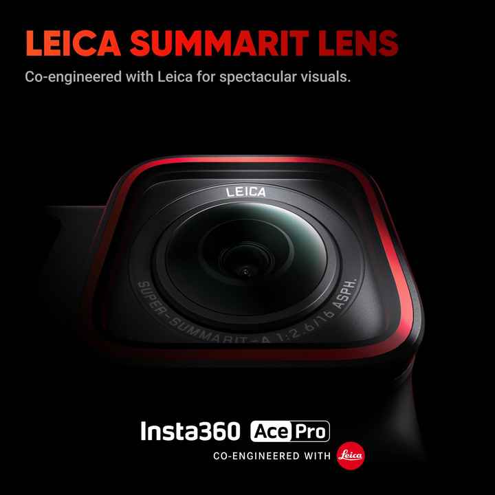 Insta360 Ace 4K120fps防水アクションカメラ＋アタッチメント（ライカ 