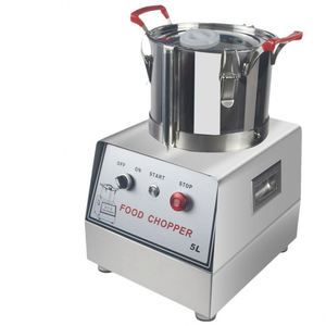 High Quality Silver Stainless Steel 7L Capacity Commercial Electric Food Processor 750W Motor Home Use <b>Vegetable</b> Fruit - Product Image 5