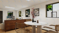 Solutions de maisons extensibles à double aile, adaptées au transport, avec des configurations flexibles et des options de personnalisation.