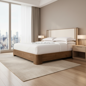 Cama de Lujo Personalizable de Madera Maciza Francesa, Tamaño King/Queen, Juegos de Cama Clásicos con Estructura de Madera Duradera - Product Image 4