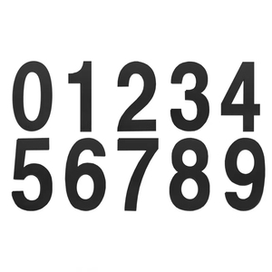 <strong>House</strong> <strong>Number</strong> Self Adhesive Stainless Steel Digital Signs Home Door Address Plate Hotel Residential <strong>Number</strong> Mailbox <strong>Number</strong> - Product Image 5