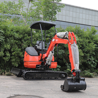 Mini-excavatrice sur chenilles de 2,5 tonnes à moteur EPA, petite pelle hydraulique compacte pour la construction et l'agriculture – Meilleures ventes