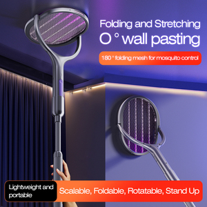 Muỗi Killer <span class=keywords><strong>BAT</strong></span> UV LED ánh sáng điện tử Bug Zapper vợt tay muỗi Vỉ Đập - Product Image 2