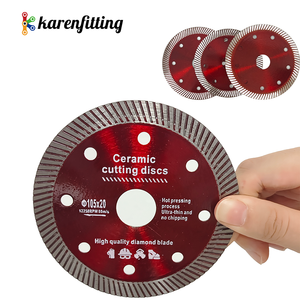 Disque de coupe diamanté industriel multi-usages 110 mm pour presse à chaud, lame de scie circulaire renforcée pour pierre, béton, carrelage - Garantie 3 ans - Product Image 2