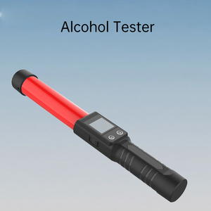 Alcoholímetro de Celda de Combustible de Alta Tecnología Personalizado 2025 con Pantalla OLED, Batería de Litio y Función de Bastón de Tráfico para una Conducción Segura (Modelo - Product Image 2