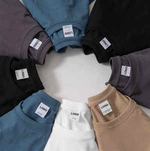 Camiseta personalizada 100% Ropa de algodón puro Premium Ropa de hombre Camisetas de talla grande para hombre - Product Image 3