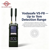 Détecteur de drones Vodasafe VS-F8 de qualité sécuritaire pour la surveillance de l'espace aérien, détecteur de menaces de drones pour aéroports, événements gouvernementaux et périmètres.