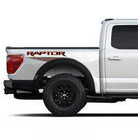 Nouvel autocollant de voiture à usage unique pour Raptor F150 2024, film vinyle personnalisé, décalcomanie de carrosserie, accessoires
