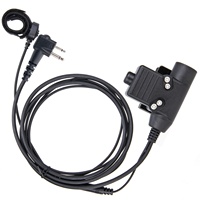 U94 PTT Finger Microphone Adaptateur haute résistance pour Motorola GP88 GP300 GP3688 DEP450 EP450 Neuf pour la communication