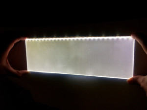 Plaque de guidage lumineux PMMA LGP à éclairage périphérique personnalisée, épaisseur sur mesure pour écran LED et boîte lumineuse - Product Image 6