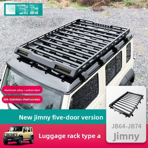 2023-2025 Nouveaux accessoires de modification de toit de voiture à cinq portes Jimny avec <span class=keywords><strong>porte</strong></span>-bagages de toit étendu - Product Image 5