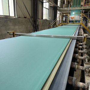 Trung quốc tự động tấm thạch cao dây chuyền sản xuất máy làm/thạch cao/vách thạch cao sản xuất máy - Product Image 1