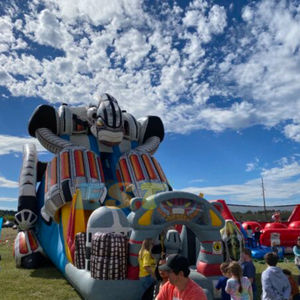 Château rebondissant gonflable de haute qualité de prix usine durable de partie commerciale avec la glissière sèche gonflable de <span class=keywords><strong>bot</strong></span> d'air de glissière - Product Image 4