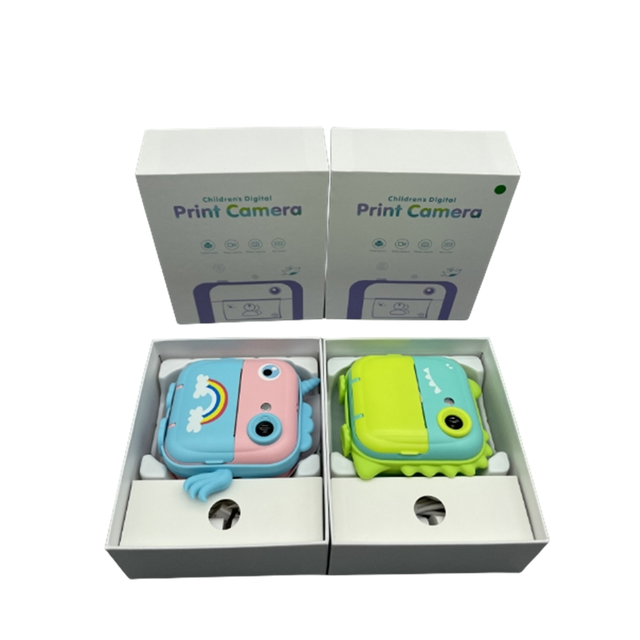 Chin 2026 Wholesale High Quality Small Camera Printer Children's Toy 4K Photo Video Games 2.4 Inch Q5 Instant Printer