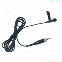 Microphone cravate Lavalier ME2 de nouvelle génération pour EW SK AVX évolution G2 G3 G4 G5 XS numérique 6000 9000 émetteur de ceinture