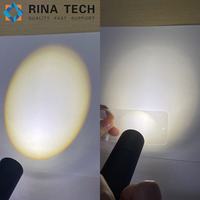 Diffuseur à haute efficacité lumineuse Film de diffusion de lumière circulaire PET PMMA 610x1830x2mm pour module de rétroéclairage direct Rina Tech