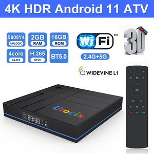 WF-decodificador de vídeo 3D 4K con android, google tv, widewine L1, certificado por google, actualización de voz OTA, nuevo diseño, Utocin S12 - Product Image 6