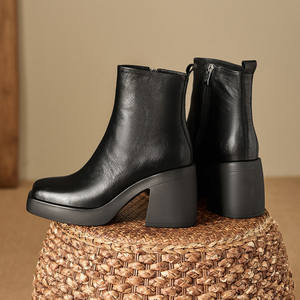 Zapatos de Vestir Formales de Cuero para Hombre, Estilo Italiano, de Lujo, Oxford Sin Cordones, Hechos a Mano, Bordados, Ligeros, para Otoño y Bodas - Product Image 3