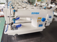 ZY5200D Zoyer entraînement Direct informatisé haute vitesse point noué avec cutter Machine à coudre industrielle pour vêtement