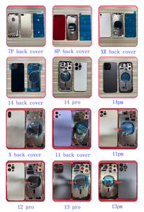 Di alta qualità originale custodia della <span class=keywords><strong>batteria</strong></span> del telefono <span class=keywords><strong>Cover</strong></span> posteriore in vetro per <span class=keywords><strong>Apple</strong></span> per Iphone posteriore telaio centrale telaio telaio alloggiamento Bar Design - Product Image 2