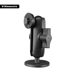 VINmounts with circular base, slide rail base, 9cm dual socket arm combination, <b>stand</b> compatible with car navigation - Product Image 1