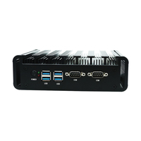 Mini PC industriel sans ventilateur avec processeur Intel N150, triple écran, double LAN, kiosque, thin client, automatisation de bureau