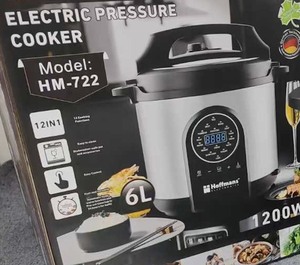 Cuisinière Intelligente Hoffmans 1200W 220V, Capacité 6L, Multicuiseur Numérique 12-en-1 pour la Famille Africaine, Idéale pour la Mijotée de Viande, Hoffmans le Smart 6L 1 - Product Image 6