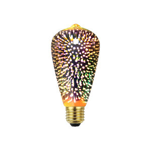 Venda por Atacado de Fábrica Lâmpada de Filamento de Led Fogo de Artifício Lâmpada Decorativa - Product Image 5