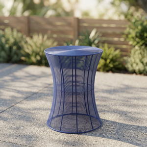 Tabouret en métal avec revêtement en poudre - Product Image 3