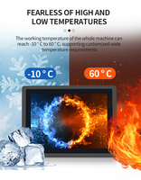 PC Industrial Todo en Uno de 15.6 Pulgadas, Panel Táctil Sin Ventilador, Intel I5 N100, para Líneas de Producción Automatizadas y Kioscos de Autoservicio