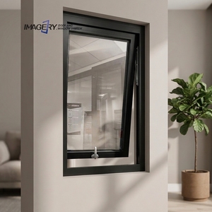 Finestra a Battente in Alluminio dal Design Moderno, Insonorizzata e Resistente al Vento, per Edifici Residenziali e Uffici - Product Image 1