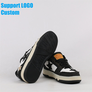 Original personnaliser hommes blanc Skateboard fabricant <span class=keywords><strong>basket</strong></span>-ball personnalisé SB bas coupe haute décontracté en cuir baskets chaussures - Product Image 6