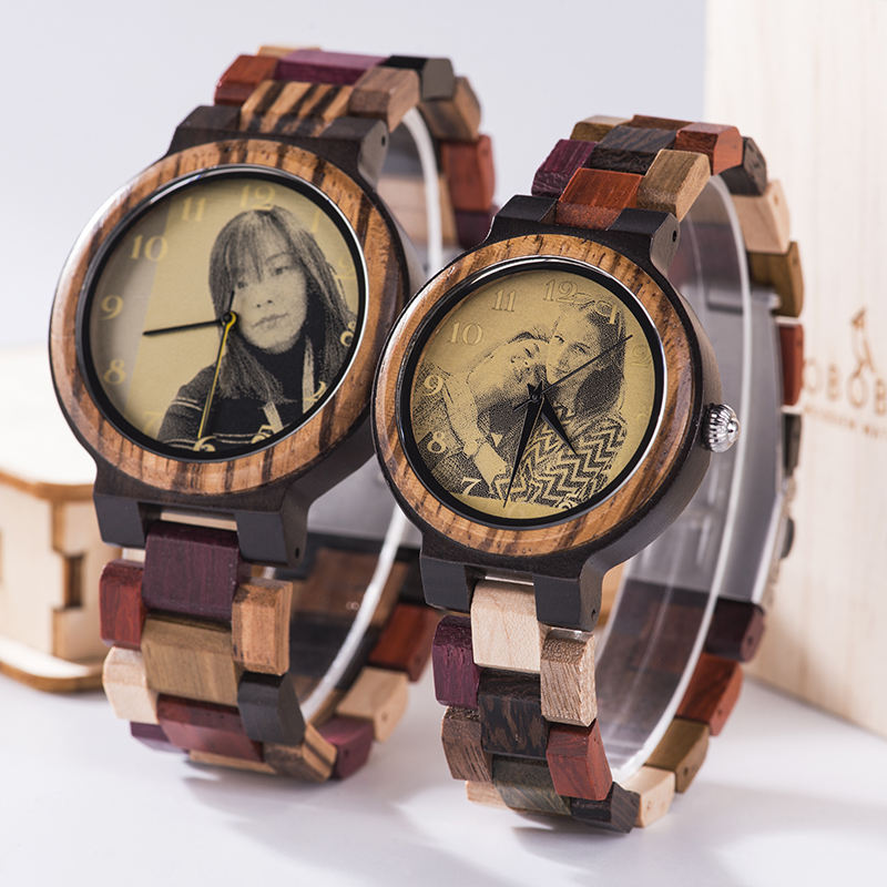 Shop Our Limited Edition Couple Wood Watches for Valentine's Day