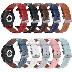 Correa de Reloj de Cuero para S1 para GT/<span class=keywords><strong>GT2</strong></span>/GT3 para IWatch, Cuero Genuino, Hebilla de Pin, Deportiva, 20-49 mm, Estilo Transfronterizo - Product Image 3
