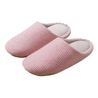 Chaussons en coton légers et doux, tendance 2025, confortables pour l'intérieur et l'extérieur, chaussures de maison