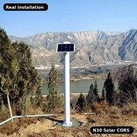 Hochpräzise N30 Solarbetriebene GNSS CORS Basisstation IP67 -40~75 Betriebstemperatur Netzwerk/Kabelgebundenes Ethernet für Dauerbetrieb