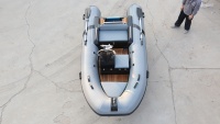 Bateau pneumatique semi-rigide RIB 360 de haute qualité avec coque en fibre de verre, certifié CE