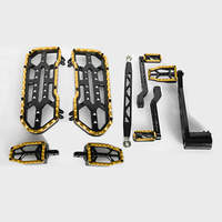 Kits de pédales de plancher de couleur CNC pour moto HD Touring 1986-2024