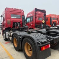 Camion tracteur diesel Shacman M3000S 6x4 d'occasion à bas prix avec suspension pneumatique et caméra arrière pour le marché d'Afrique et d'Asie centrale