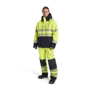 BLAKLADER - 1817153433894XL salopette d'hiver Multinorm Hi-vis Yellow/Navy blue - EAN 7330509823569 WORKWEAR RÉSISTANT AUX FLAMMES - Product Image 3