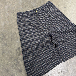 Custom High Quality Check Knitted Men's <strong>Short</strong> <strong>Trousers</strong> Plaid Printed Hombre Casual Cropped Flannel <strong>Shorts</strong> - Product Image 1