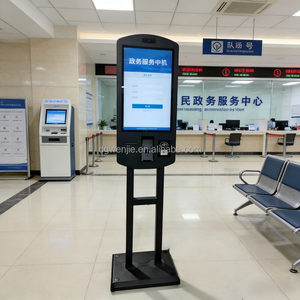 Kiosque interactif à écran tactile double face automatique de 27 pouces, conception de module tout-en-un, imprimante thermique de reçus, kiosque de <span class=keywords><strong>paiement</strong></span> - Product Image 3